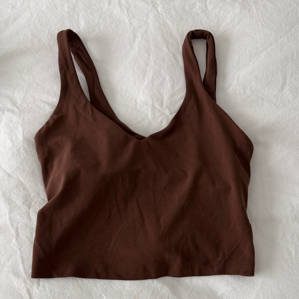 Lululemon Align Tank Size 6 in Espresso